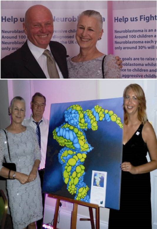 <BR><BR>DEE’s picture ‘Genes Matter’  donated to the national silent auction for ‘Niamh’s Next Step’<BR>